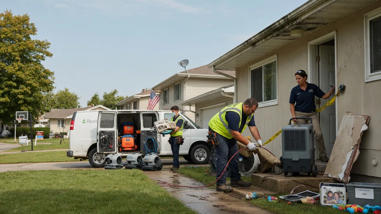Water Damage Restoration in Ogden, IL near me